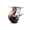 Service Caster 5 Inch Heavy Duty High Temp Phenolic Caster with Roller Bearing and Brake SCC SCC-35S520-PHRHT-SLB - alternate 1